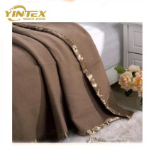 100% wool camel hotel blanket, camel wool blanket for hotels, queen-230*230cm